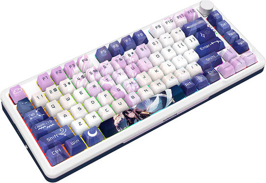 Redragon K681AGG-RGB-PRO Ασύρματο Gaming Μηχανικό Πληκτρολόγιο 75% με RGB φωτισμό (Αγγλικό US) Πολύχρωμο