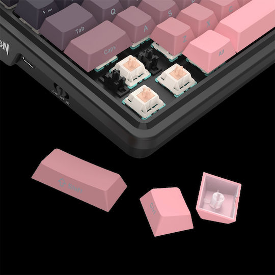 Redragon K728SP-RGB-PRO Wireless Gaming Mechanical Keyboard Tenkeyless with RGB lighting (English US)