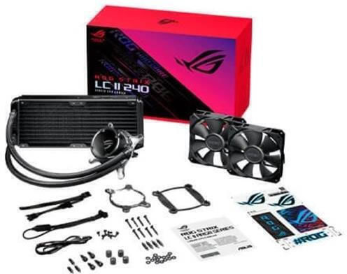 Asus ROG Strix LC II 360 Υδρόψυξη AIO CPU με 3 Ανεμιστήρες 120mm