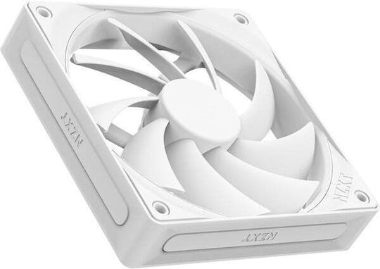 NZXT F120Q Case Fan 1700rpm 74.26cfm Without LED Lighting And 4-Pin PWM Connection White