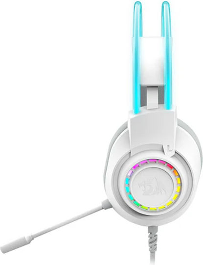 Redragon Scream H231 Over Ear Gaming Headset με σύνδεση 3.5mm Λευκό for PS4 / PS5 / XBOX