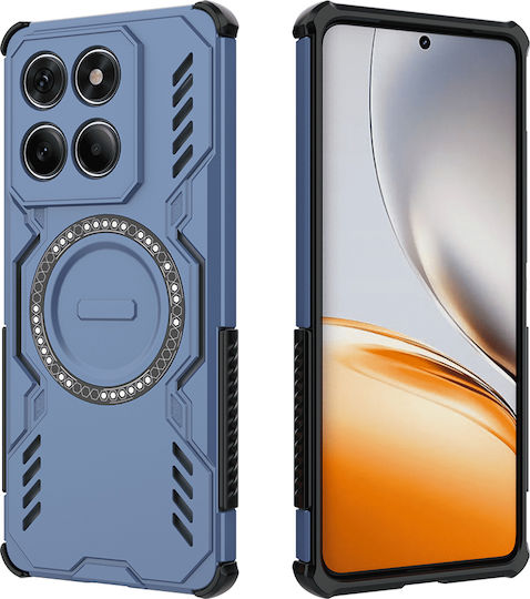 Techsuit Back Cover Plastic Blue (Motorola Edge 60 Fusion)