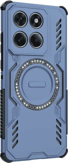 Techsuit Back Cover Plastic Blue (Motorola Edge 60 Fusion)