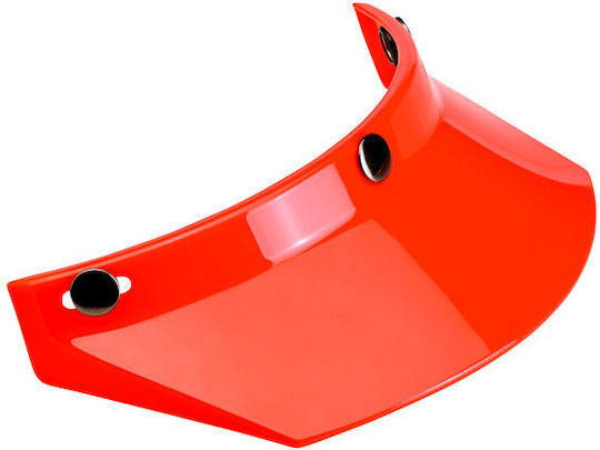 Biltwell Moto Helmet Visor Orange Mpn 2002-565