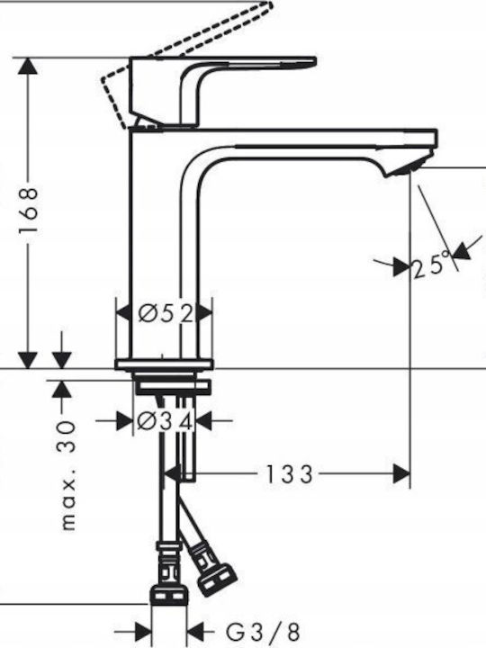 Hansgrohe Amestecare Robinet Chiuvetă