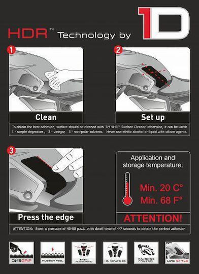 Adhesive Side Tank Hdr288 Universal Transparent Print