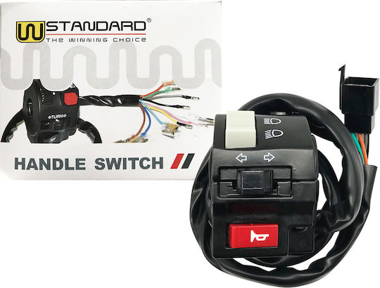 Mondenas Kriss W-Standard Left Motorcycle Steering Wheel Switch