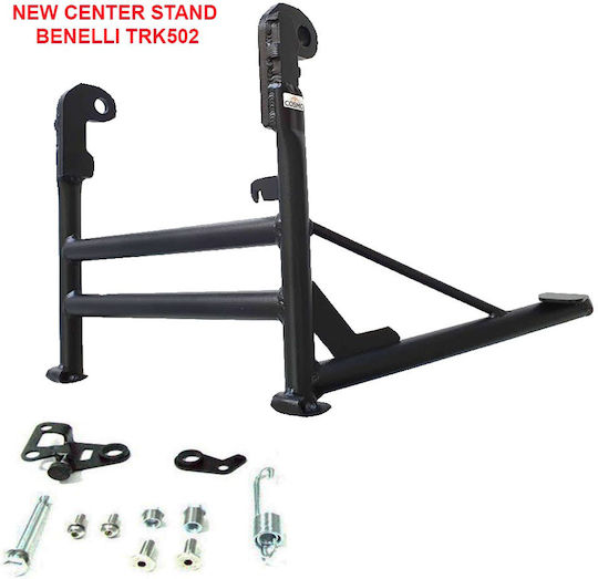 Cosmo Motorcycle Peripheral Parts Double Central Stand in Black Color 700.0976