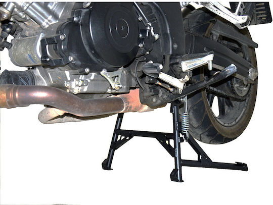 Cosmo Double Central Motorcycle Stand in Black Color 100.1218