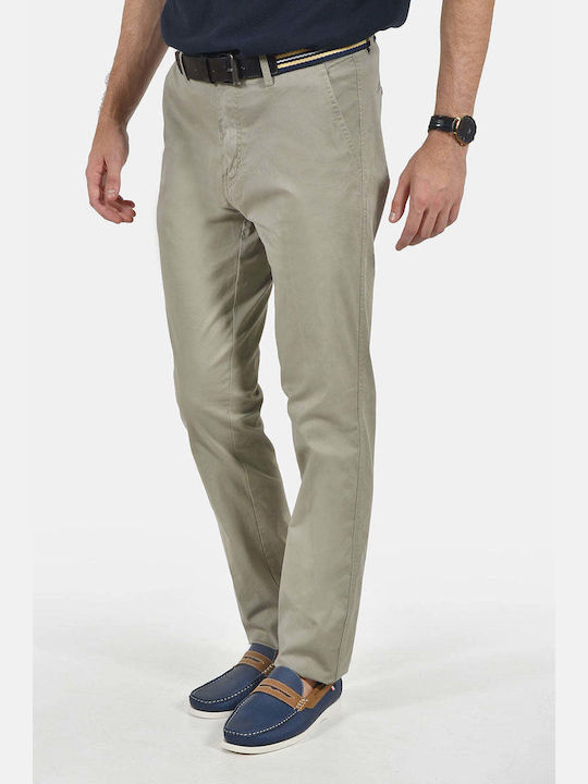 Trousers Chino Elastic Khaki