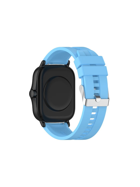 Каишка Силикон Син (Amazfit GTS 2e - Амазфит GTS 2e)