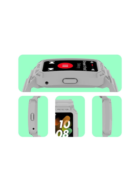 Strap Silicone Gray (Huawei Band 7Honor Band 6)