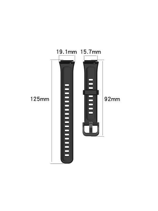 Strap Silicone Black (Huawei Band 7)