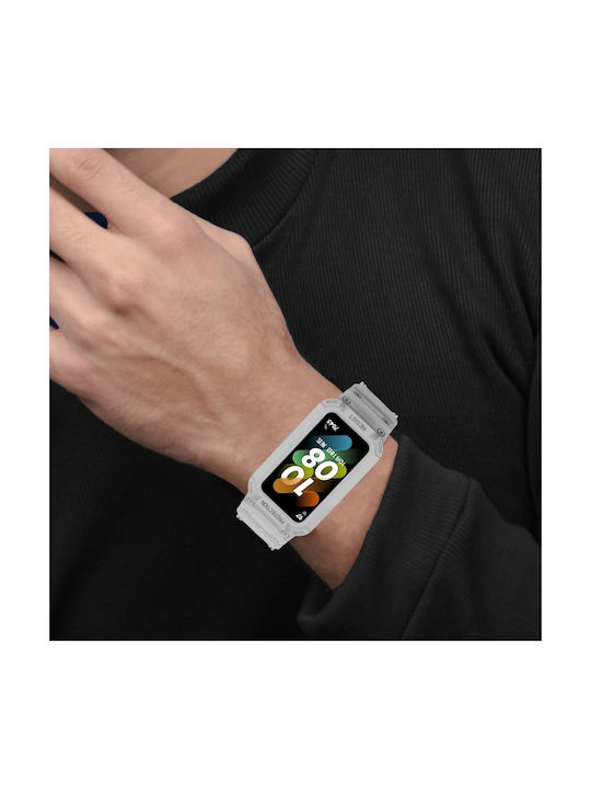 Strap Silicone Gray (Huawei Band 7Honor Band 6)