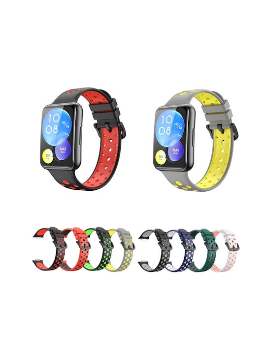 Λουράκι Σιλικόνης Μπλε (Huawei Watch Fit 2)
