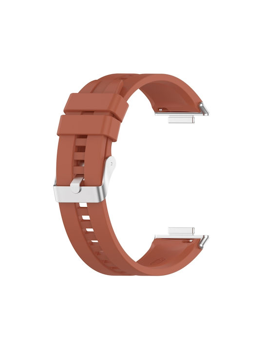 Curea Silicon Portocaliu (Huawei Watch Fit 2)