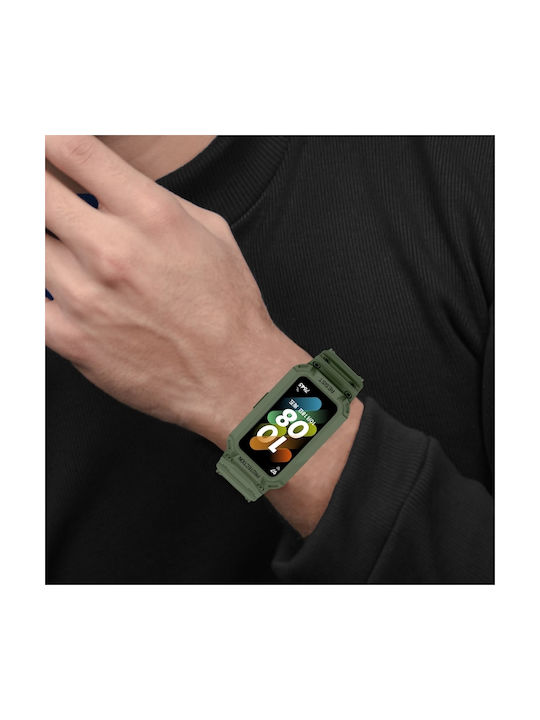 Armband Silikon Grün (Huawei Band 7Honor Band 6)