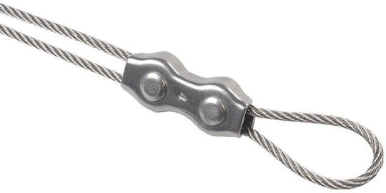 Wasi Wire Rope Clamp Boat Deck 4mm