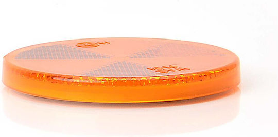 Round Reflector Was Orange Sticker 61 Mm 1 Pc