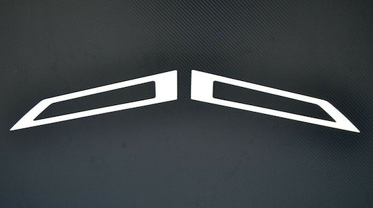 Set Decorations Protective Stainless Steel Side Indicator Lights For Volvo FH4 FM4 2013