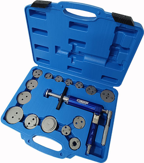 Car Brake Tool 16 Pieces for VW / Ford / Opel / Bmw / Audi / Honda / Isuzu / Subaru / Mazda / Nissan / Mitsubishi / Toyota / Renault / Fiat / Citroen / Peugeot / Alfa Romeo / Saab / Jaguar / Mercedes Benz / Rover
