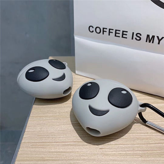 Lykl Θήκη Σιλικόνης με Γάντζο σε Γκρι χρώμα για Apple AirPods Pro