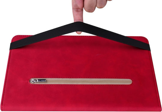 Flip Cover Δερμάτινη Κόκκινη (Lenovo Tab M10 10.1 3rd Gen)