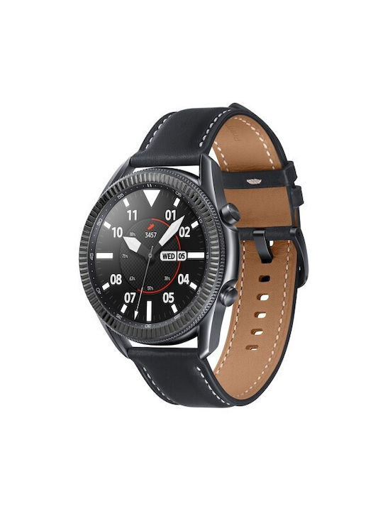 Schutzrahmen Protective Schutz-Bezel in Schwarz Farbe für Galaxy Watch 3 45mm