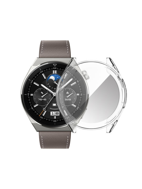 Watch Силиконов Калъф в Прозрачен цвят за Huawei Watch GT 3 Pro 46мм