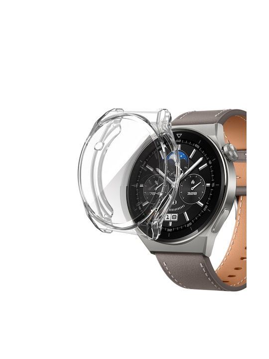 Watch Силиконов Калъф в Прозрачен цвят за Huawei Watch GT 3 Pro 46мм
