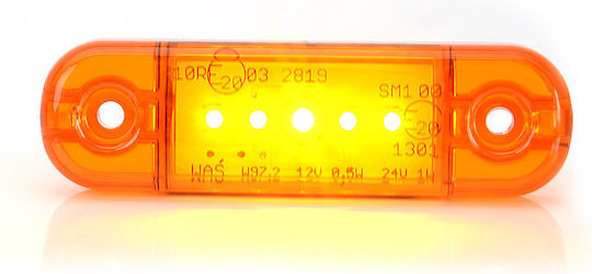 Led Side Light 5 Smd Was 12 24v Orange 1 Piece