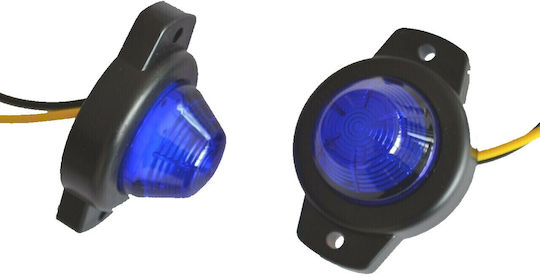 Φως Πλευρικής Σήμανσης Σφαίρα 1 Led Smd 12v &amp 24v