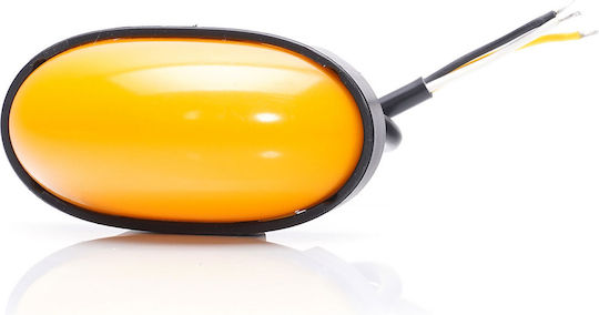 Neon Orange Side Marker Light Was 12v-24v