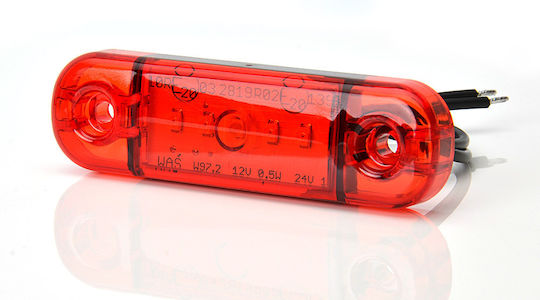 Led Side Light 5 Smd Was 12 24v Red 1 Piece