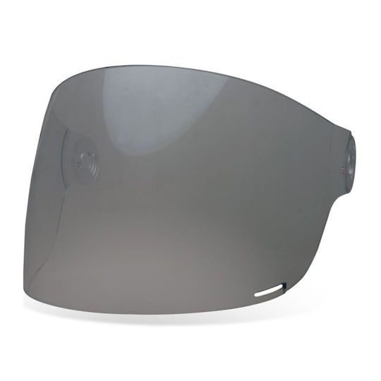 Iridescentes Helmvisier Dunkel Silber Flat Belunizel41 Kappen Bullit Bell