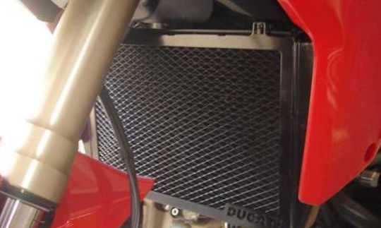 C-Racer Προστατευτικό Ψυγείου Μοτοσυκλέτας Ducati Multistrada Μαύρο