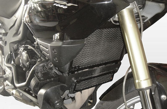C-Racer Προστατευτικό Ψυγείου Μοτοσυκλέτας Triumph Tiger Μαύρο