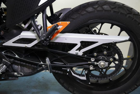 C-Racer Motorcycle Chain Guard KTM 390 Adventure Black