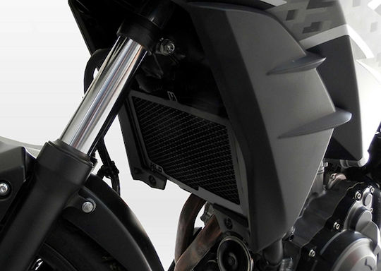 C-Racer Προστατευτικό Ψυγείου Μοτοσυκλέτας Honda CB 500X Μαύρο