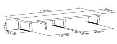 Brateck Desktop Stand for 2 Monitors up to 32" (STB-112)