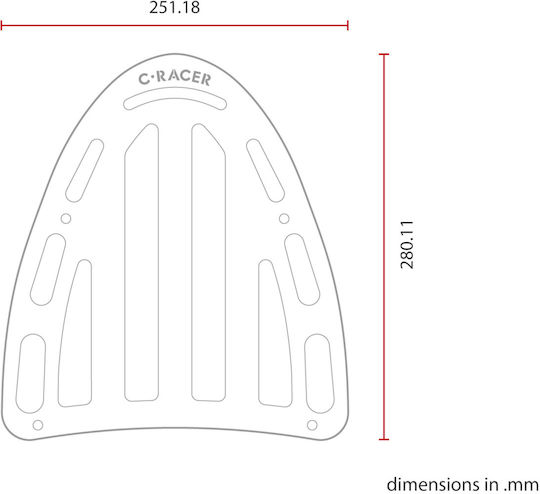 C-Racer Rack for Triumph Scrambler