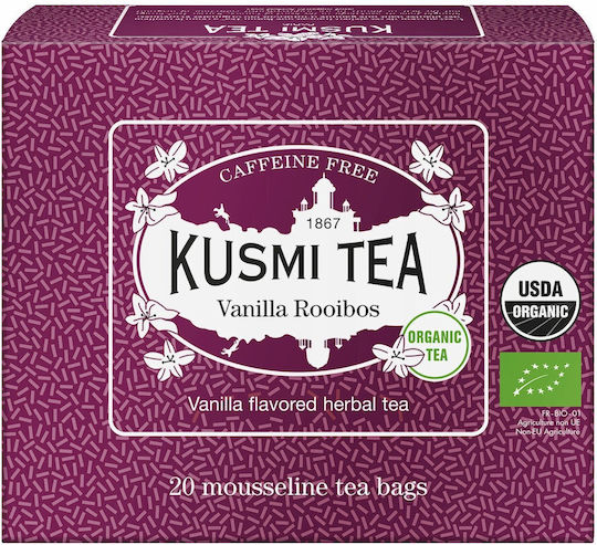 Kusmi Tee Bio-Vanille Rooibos Tee 20 Taschen
