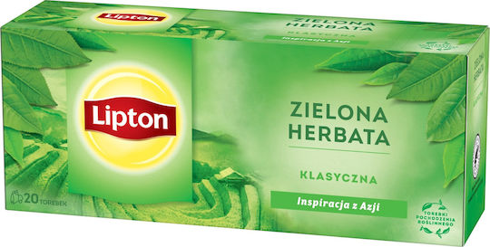 Lipton Τσάι Lipton Πράσινο Κλασικό 20 Φακελάκια