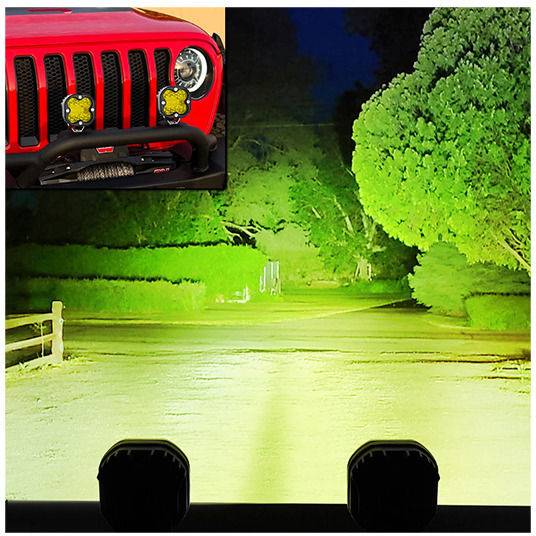 LED 12 / 24V 66W με Κίτρινο Φωτισμό 1τμχ