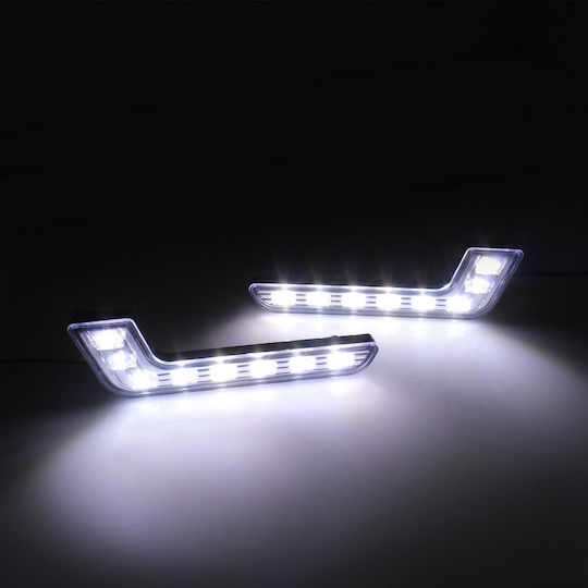 8 Smd LED 12V 15cm with White Lighting 2pcs
