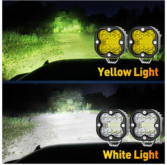 LED 12 / 24V 66W με Κίτρινο Φωτισμό 1τμχ