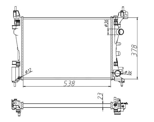 Mahle Autokühler