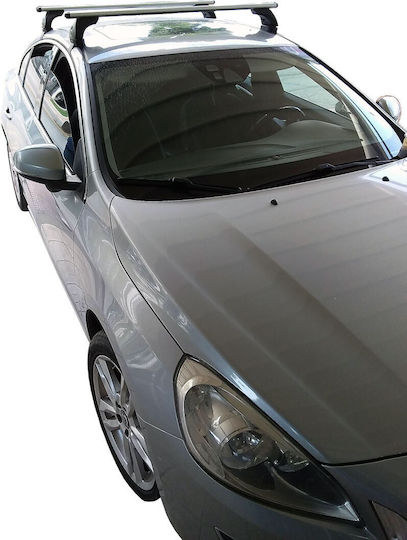 Nordrive Μπάρες Οροφής Αλουμινίου για Volvo S60 (Σετ με πόδια)