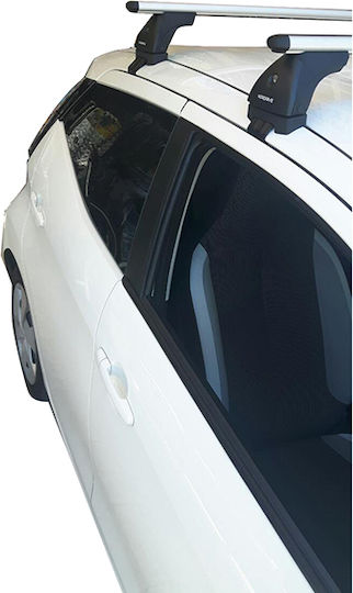 Nordrive Μπάρες Οροφής Αλουμινίου για Toyota Aygo 2014-2021 (Σετ με πόδια)