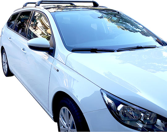 Nordrive Багажници за покрив Метал за Peugeot 308 2013-2021 (Комплект с крака)